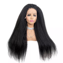 Load image into Gallery viewer, Kinky Straight Free Part Glueless Frontal Wig
