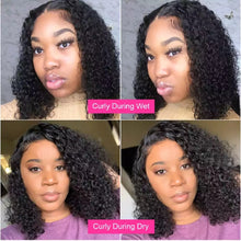 Load image into Gallery viewer, Deep Wave Lace Frontal Bob Wig
